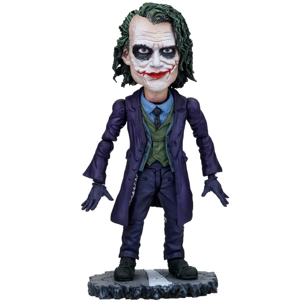 TOYS Joker malovaná pohyblivá figurka ROCKA! „Temný rytíř“ PVC&ABS bez vodního kamene