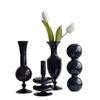 French Candlestick Decoration Romantic Home Decor Candle Holders Wedding Decorations Living Room Desktop Decoration Glass Vase