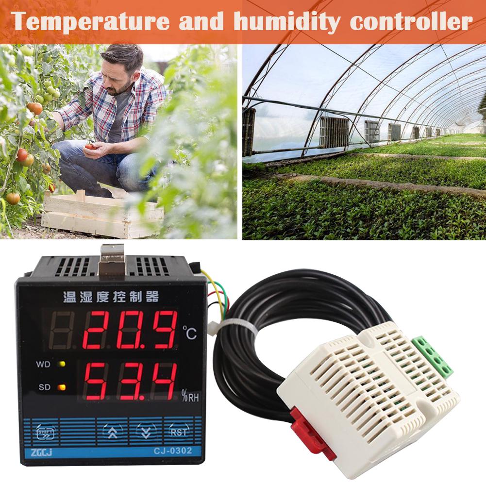 Buy TDK0302 Digital Temperature and Humidity Controller with Sensor for