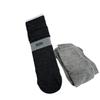 Thin Vertical Striped Mid-calf Socks for Summer, Sweat-absorbing Solid Color Socks, Simple Boneless Pile Socks for Women
