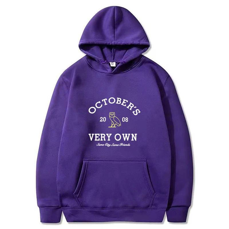 Felpa di Ottobre Uomo Propria Felpa con Cappuccio Stampata a Manica Lunga Pullover Autunno Top Casual