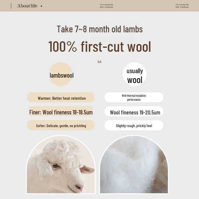 FANCET Women's 100% Wool Jacquard Scarf & Shawl