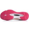 Li Ning Slip Resistant, Abrasion Resistant, Breathable, Lightweight Low top Badminton Shoes Unisex Rose Red AYTP019-2