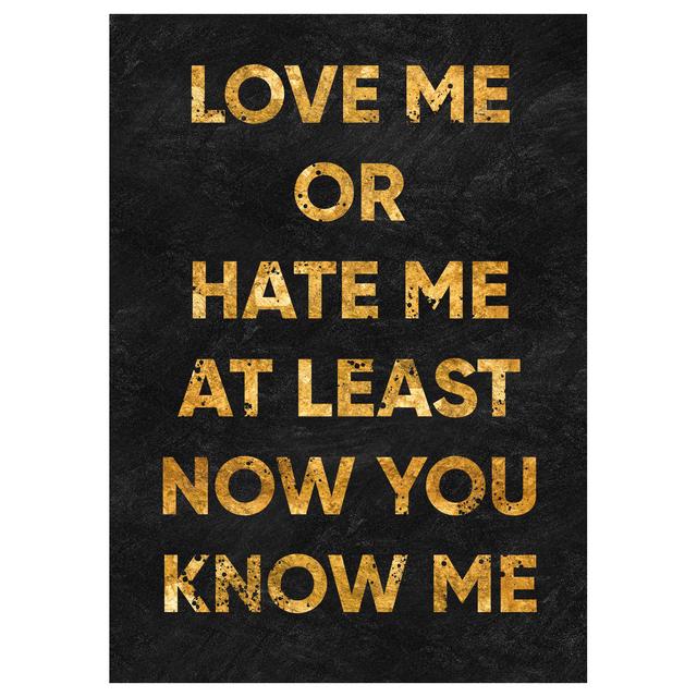 Nordische Goldfolie Inspirierende Zitate Leinwandgemälde Poster und Drucke Wandkunst Bild für Büroraum Heimdekoration Kein Rahmen