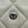 Chanel Compact Wallet Card with Chain Matrasse Lambskin Coin Case Yellow Lambskin Women Used