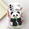 For Samsung Galaxy A32 4G Case SM-A325F Cute Panda Cartoon Cover Soft TPU Phone Case For Samsung A32 A 32 5G A326B Fundas Bumper