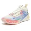 361 BIG3 5.0 Pro Basketballschuhe Herren Low Top Federweiß/Käsegelb 672421110-5