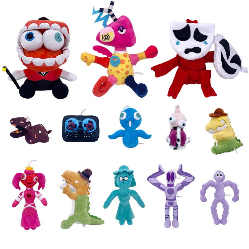 Der erstaunliche digitale Zirkus Jax Plüsch Pomni Ragatha Gangle Kinger Caine Gummigoo Plüschpuppen Stofftiere Weihnachten Kindergeschenke