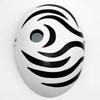 Naruto mask, Halloween party mask, Naruto anime, Uchiha Obito, resin latex mask
