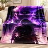 Hyuga Hinata blanket Flannel Blanket Soft Cozy Plush Throw for Sofa Bed Lightweight Home Decoration Outdoor camping