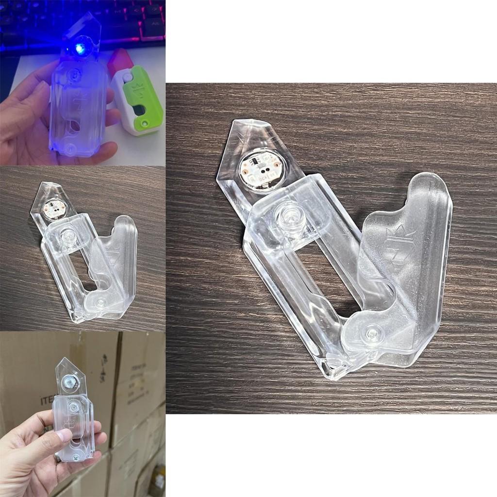 New Led Carrot Knife Transparent 3d Gravity Carrot Knife Flashing Carrot Kids Toy Wholesale