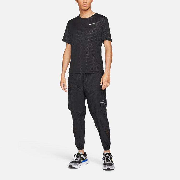 Nike Run Division Pinnacle Woven Joggers Men Bottoms Black DA1289-010