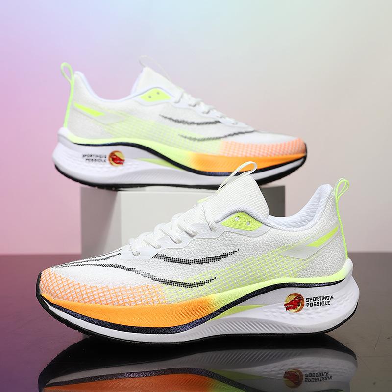 Roter Hase 7Pro Jahr des Drachen Limitierte Reibungs-Sound Laufschuhe Lugao Qualität Atmungsaktives Mesh Sport Freizeitschuhe Herren