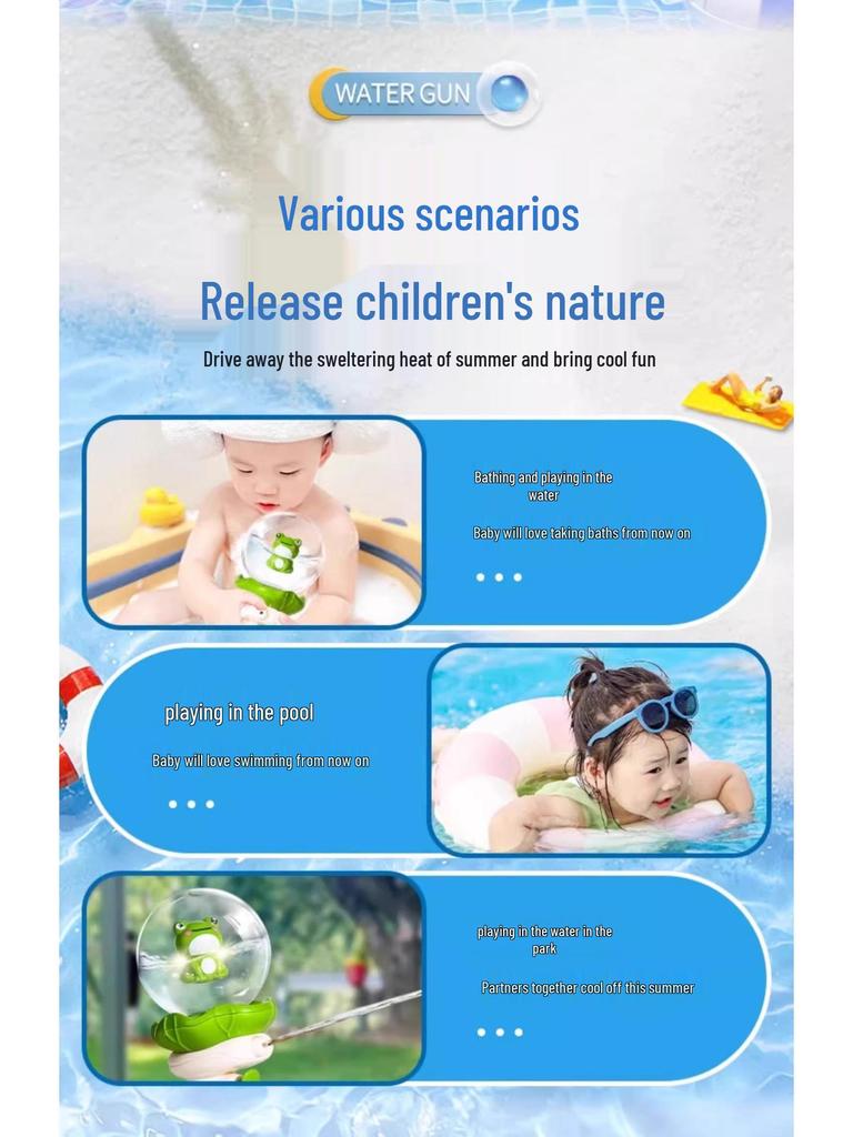 Kids' Water Gun Toy: Fun Water Spray for Boys and Girls