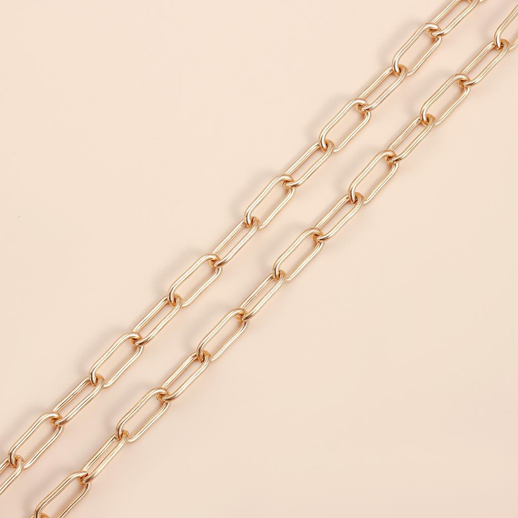 Vintage Coin Pendant Hip Hop Chain Necklace for Women Jewelry Accessories