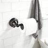 Strong Copper Tissue Paper Holder Retro Style Black Bronze Simple Mounts Tissue Bracket for Homes Easy Setups Decors