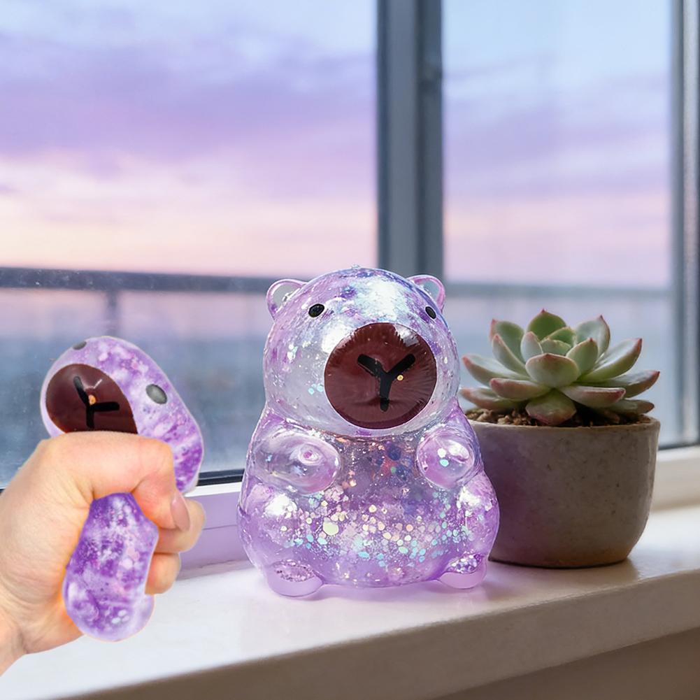 Bai Fen Bai Toys Festive Gummy Bear Maltose Squishy, Soft Slow-Rebound Sensory Toy, Stress Relief Fidget For Holiday Gift Presenting