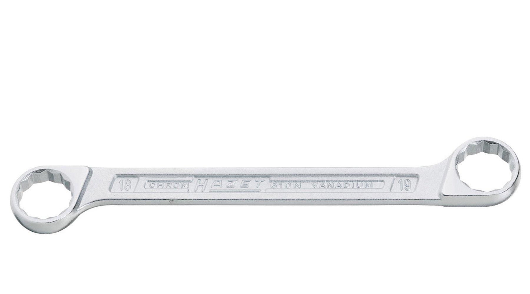 

HAZET 610N10X11 Double-Ended Open-End Wrench (Straight), Silver, 10 x 11mm [Officially Imported from Japan]