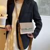 Kleine Tasche Damen 2025 Herbst neu Koreanische Version kleine quadratische Tasche breiter Schultergurt Mode vielseitig einzelne Schulter Umhängetasche Tide Großhandel