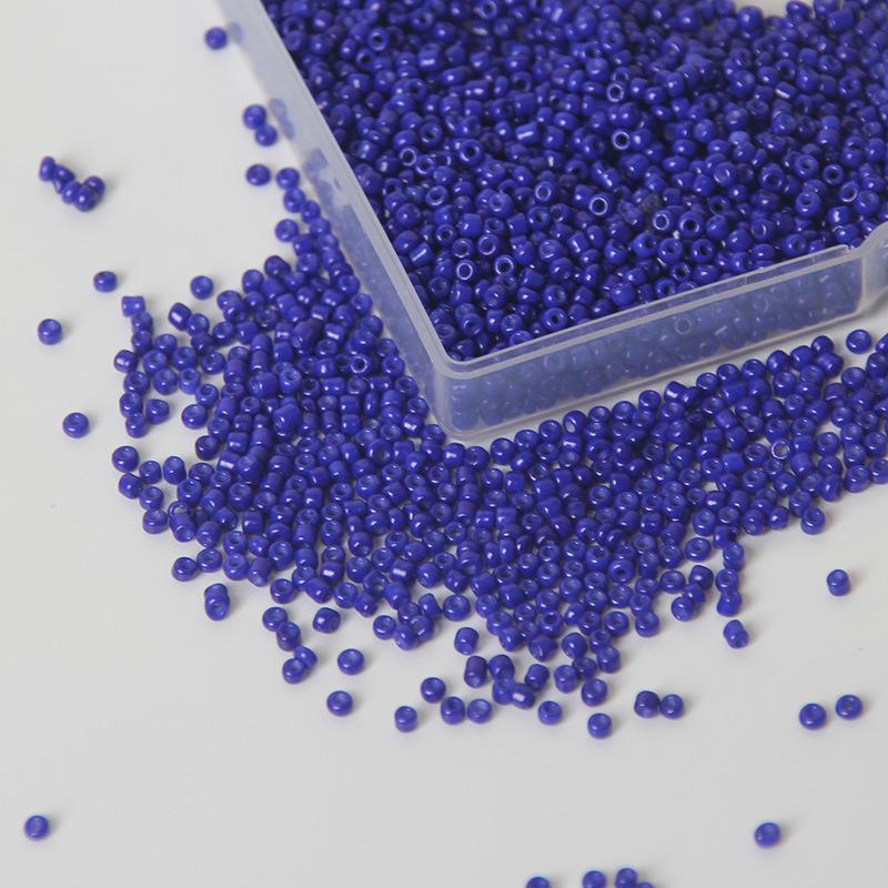 2mm Jednokolorowe szklane koraliki do samodzielnego tworzenia biżuterii - kolczyki, bransoletki, naszyjniki, akcesoria