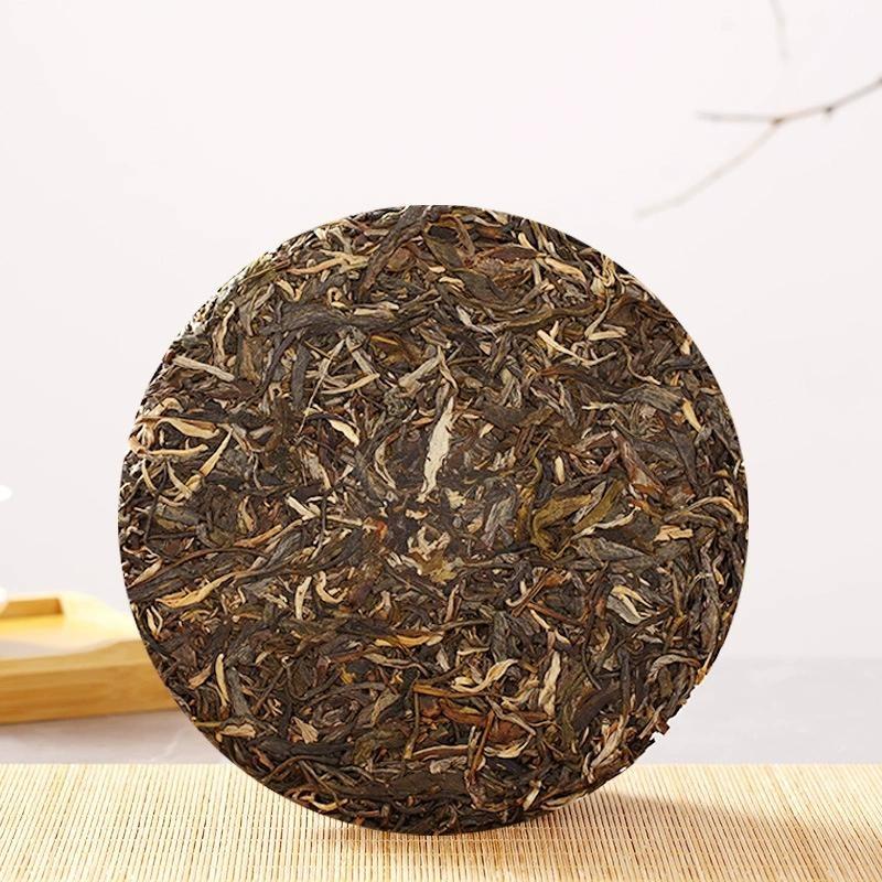 Pu-erh Tea Hua Zhu Liangzi Raw Pu-erh Tea Cake Authentic Healthy Drink 357g