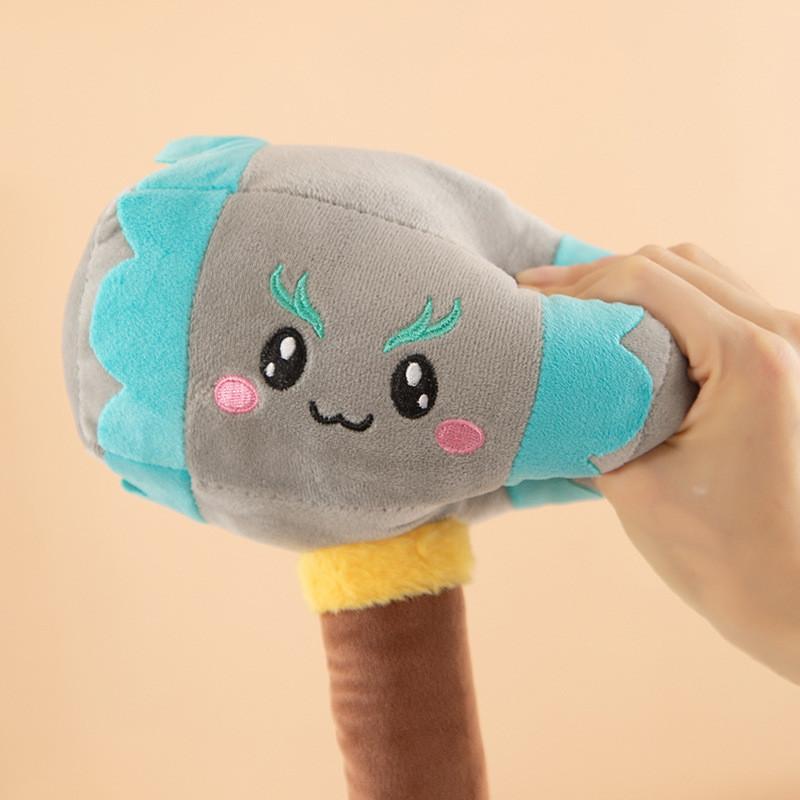 Plush Hammer Toy Soft Stress Relief Toy For Kids And Adults