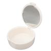 Retainer Box Professional Sealing Waterproof Safe Denture Case Braces Storage Box Mouth Guard Case with Mirror