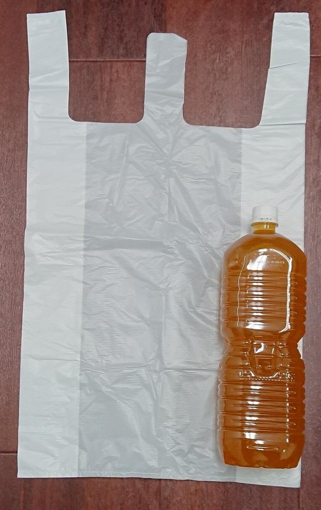 Kitchen Corner Fit Plastová taška s uchem Průsvitná mléčně bílá 20L 30P KC-20F