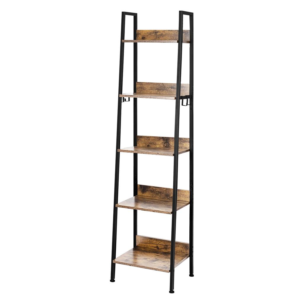 Ladder Display Shelf, Open Bathroom Storage Shelf, Standing Bookshelf, Storage Shelf in the Living Room (only with storage shelf)