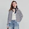 Chuyu Striped Knit Cardigan
