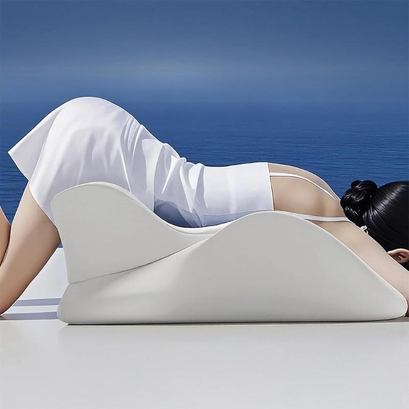 Sitting Lying Waist Relaxation Pillows Memory Foam Couples Butt Cushion Adults Chair Backrest Lumbar Support Cushion