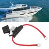 8AWG Fuse Holder Waterproof Fuse Holder PVC + Copper 30cm 12-24V Vehicle Marine Circuit Change Waterproof Cover Design