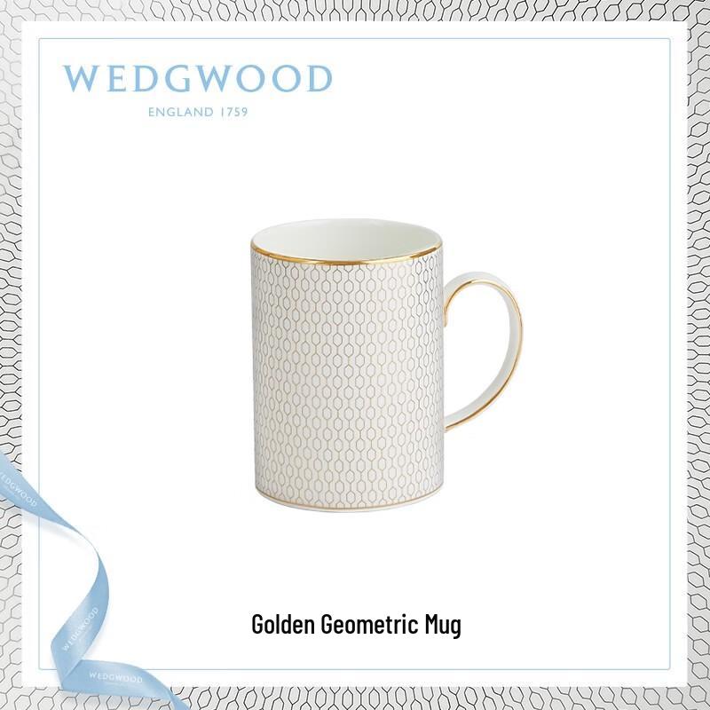 

Wedgwood Gold Geometric Mug