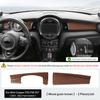Car Dashboard Decorative Shell ABS Leather For Mini Cooper F55 F56 F57 2014-2021 Center Console Decorative Shell Car Accessories