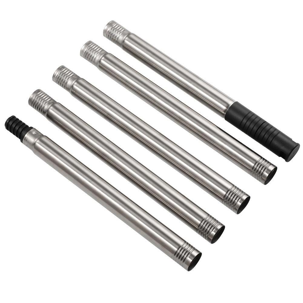 Stainless Steel Paint Roller Rod Components with Interlocking Design for Reliable Extension and Retraction Function