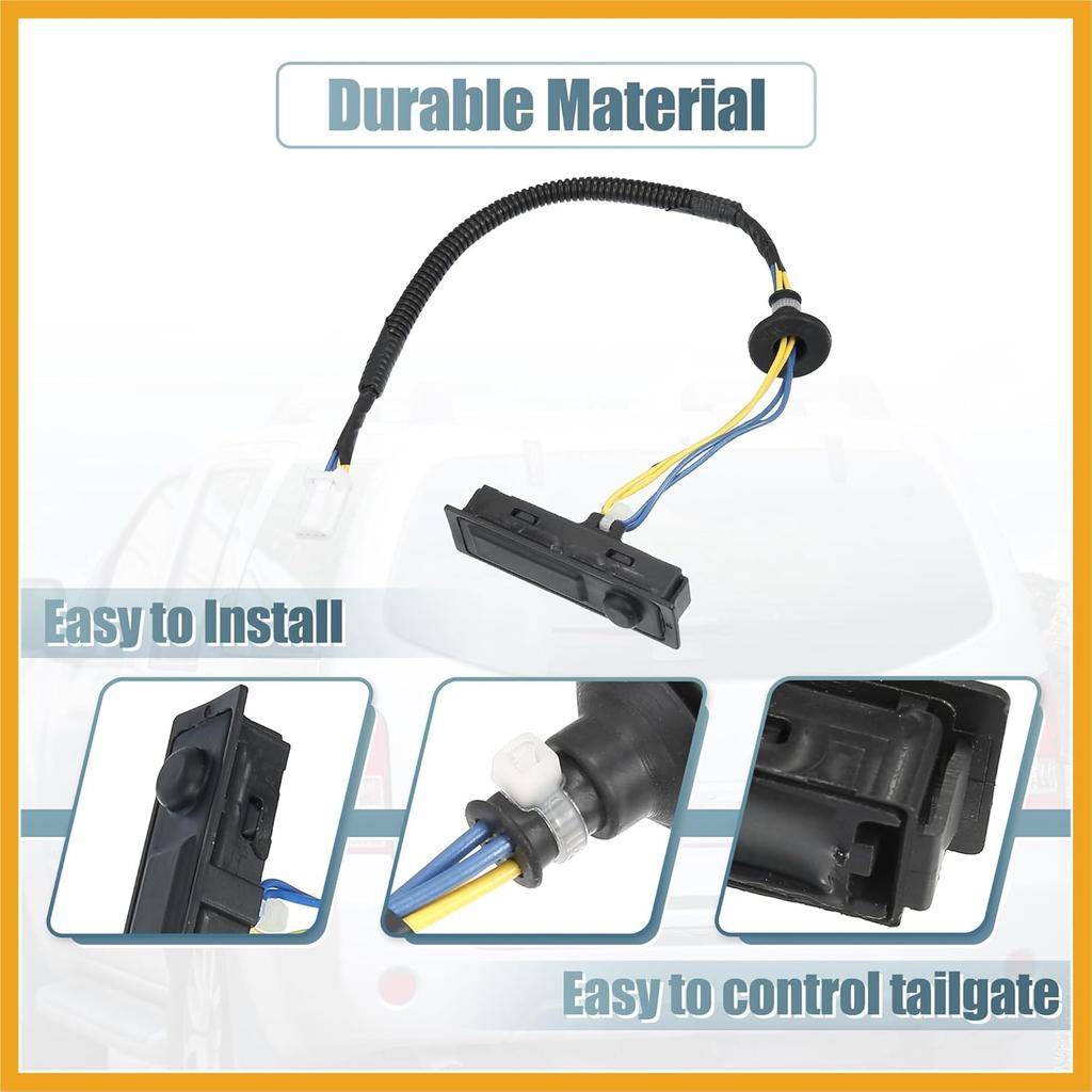 25380-3JA0A for Nissan Pathfinder Platinum 2016-2020 for Nissan Pathfinder Platinum Hybrid 2014-2015 Rear Liftgate Trunk Open Release Switch