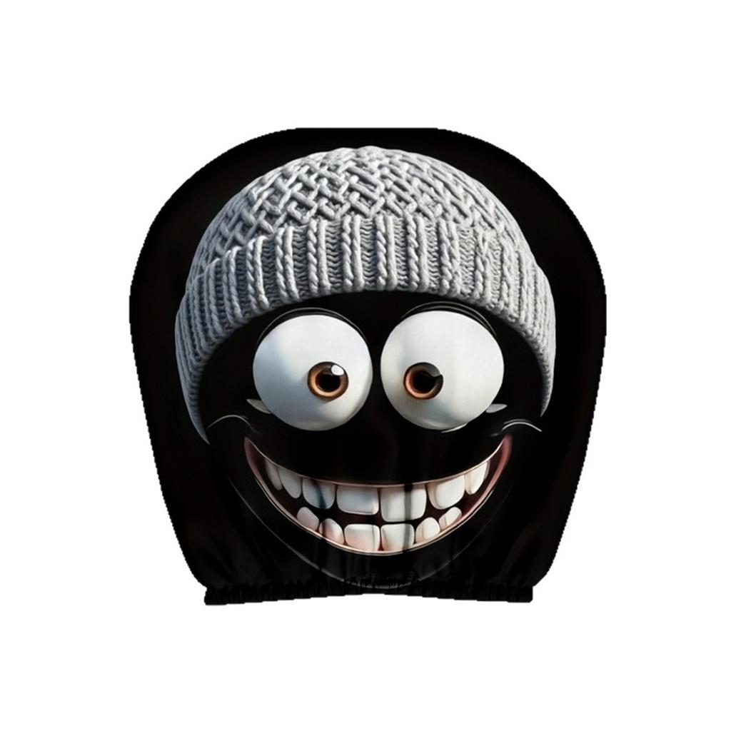 Stretch Seat Headrest Protector Elastic Fabric Scary Covers Auto Interior Accessories Car Headrest Case for Most Vehicles