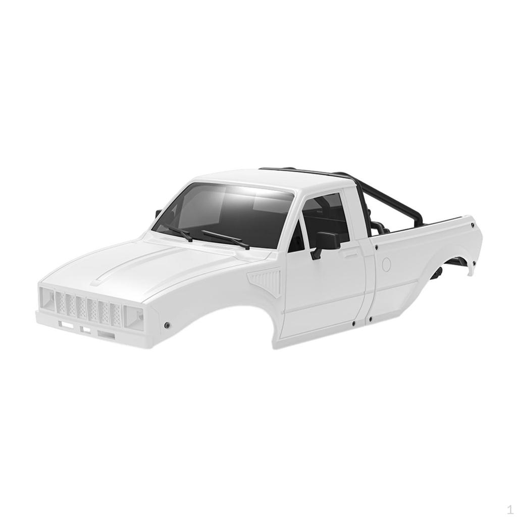 Pickup Hard Assembly RC Crawler Accessory Heavy Duty Construction Sturdy Parts for 1/24 Model Car