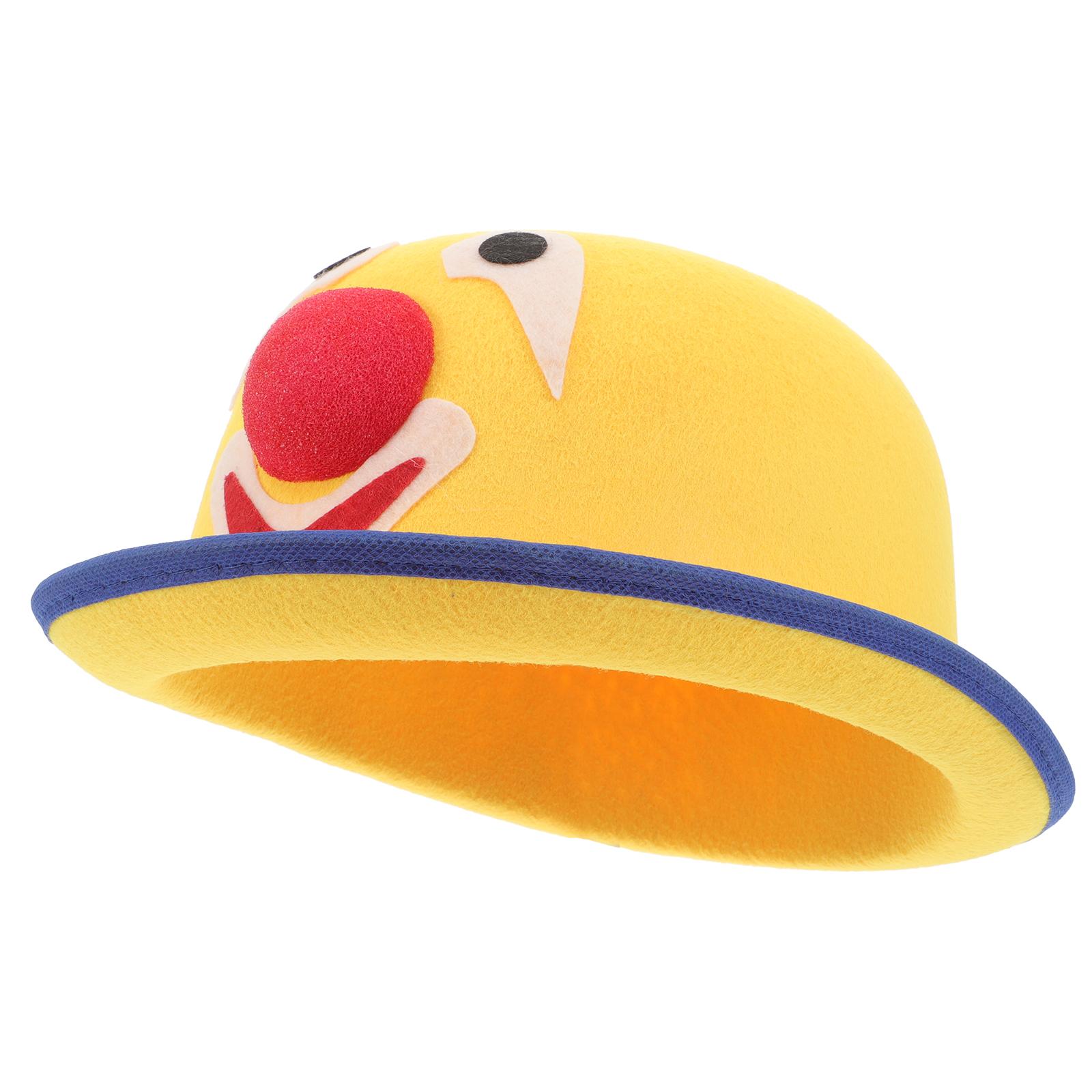 Funny Clown Funny Clown Hat Clown Hat Hat With Bells Adults Cosplay Hat Festival Party Hats Stage Props Carnival Headwear 24x24cm