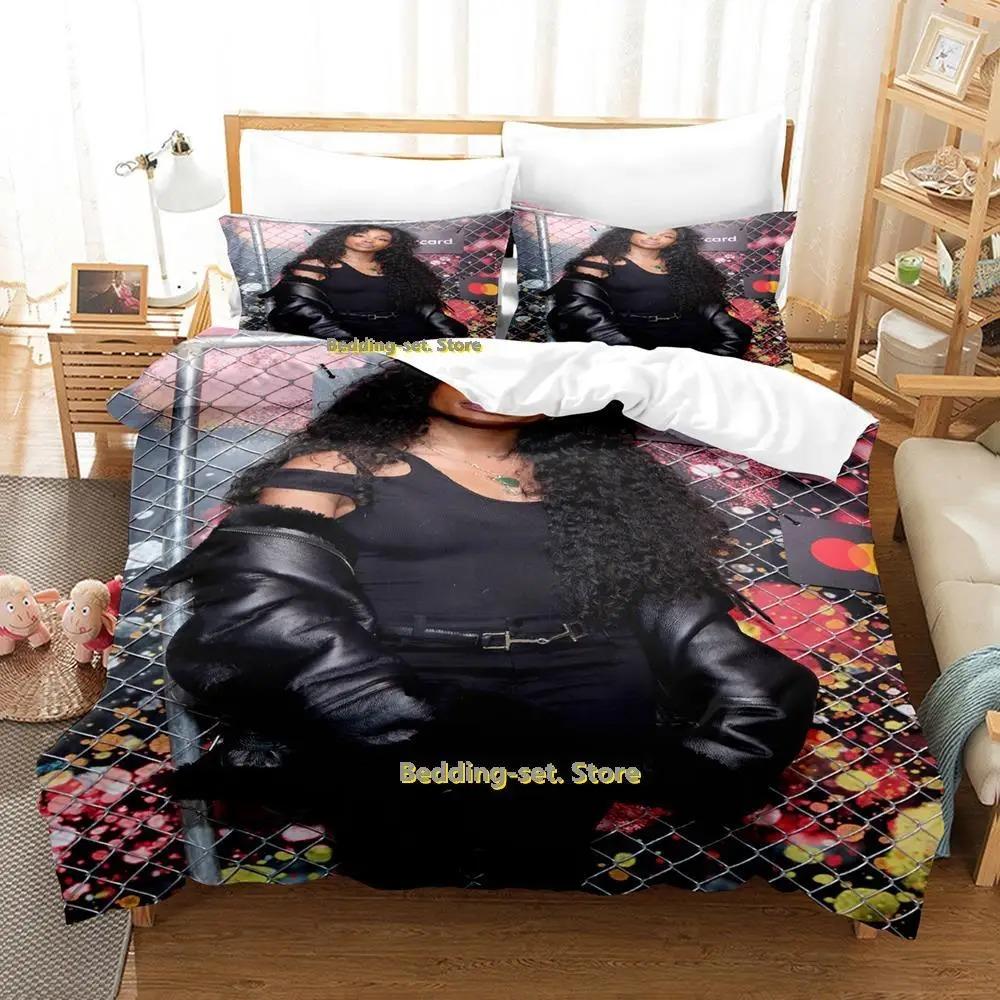 Popular SZA Bedding Set Single Twin Full Queen King Size Bed Set Adult Kid Bedroom Duvetcover Sets Anime parure de lit Bed