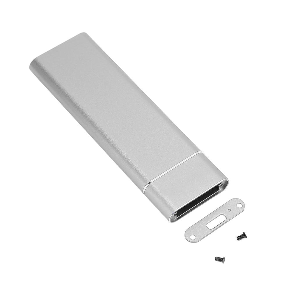 SSD Enclosure M.2 PCIE NVMe   Dual Protocol SSD Enclosure Type C High Speed Transfer Aluminum Alloy Mobile SSD Case (Not Inclube Hard Disk)