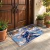 Floor Mat Soft Flannel Rug Non-Slip Absorbent Mat for Bathroom Bedroom Home Decor Genshin Impact Furina
