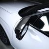 For LX3 Hyundai Palisade 2025 2026 Rear View Mirror Cover Bull Horn Style Carbon Fiber ABS Rearview Mirror Shell LHD/RHD