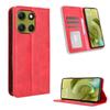 For Motorola Moto G86 Power 5G Leather Case Wallet Stand Retro Texture Phone Cover