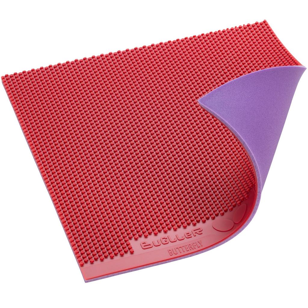 Butterfly Table Tennis Rubber Bugler Red 00470 006 2.1