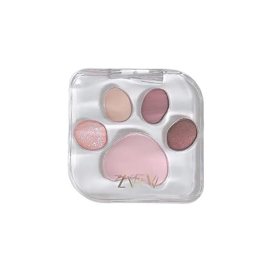 MICHO Eyeshadow Palette Cat 5 Colors Eye Makeup Eyeshadow Cosmetic Glitter ZVEV Paw Palette Shiny Cosmetics Makeup Palette Eye Makeup High Color High