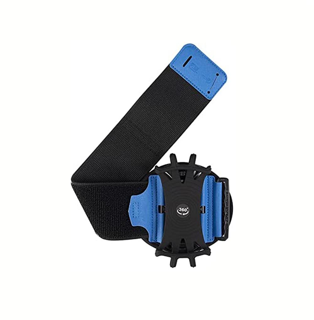 New Wristband Phone Holder 360°Rotatable Universal Sports Wristband for Smartphone Running Armband for Hiking Biking Walking