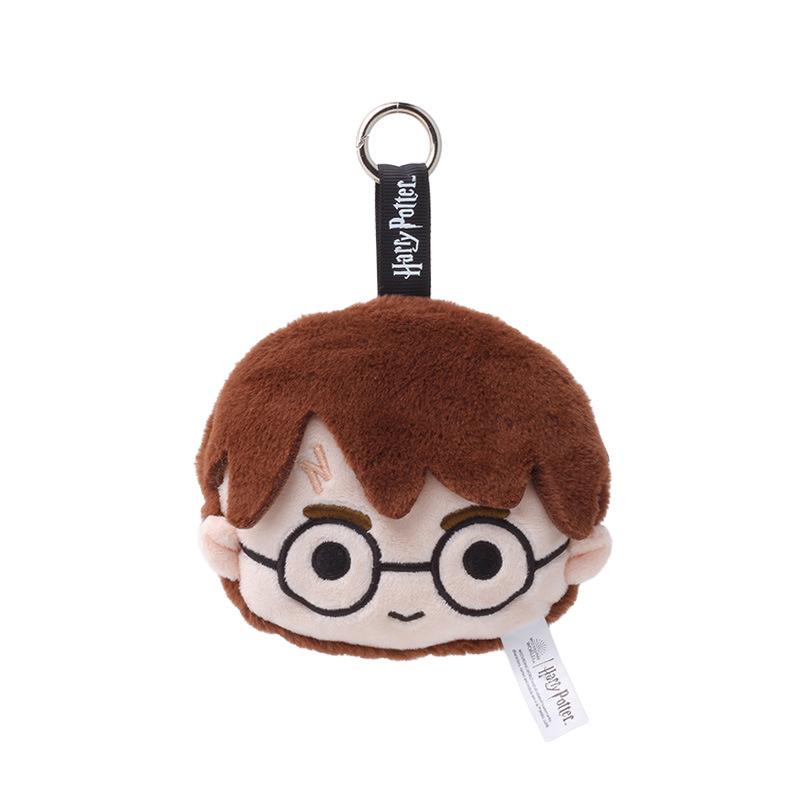 Harry Potter Hedwig Plush Keychain Coin Purse Earphone Bag Cute Cartoon Doll Gift