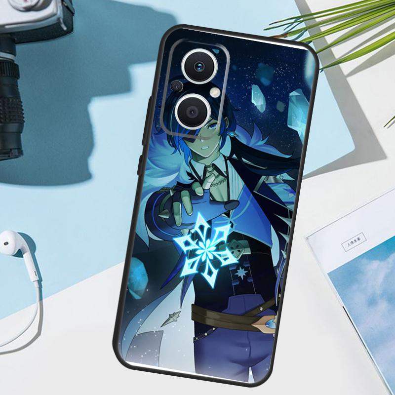 Genshin Impact Kaeya Case For OPPO Reno 13F 13 12 11 F 8T 7 8 10 Pro OPPO Find X8 X6 Pro X3 X5 Lite Cover Funda