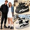 Hong Kong Style Retro Black Bread Shoes Women's Ins Autumn New Student Versatile Sports and Leisure Board Shoes Men
